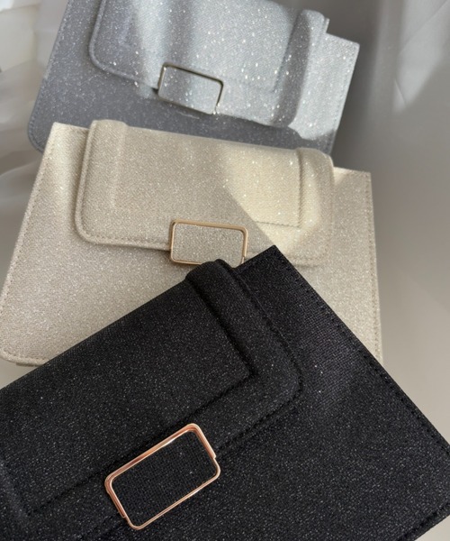 Dorry Doll（ドリードール）の「スリムバックルラメバッグ（ショルダーバッグ・レディース・ブラック/シルバー/ゴールド・FREE）」の12枚目の写真