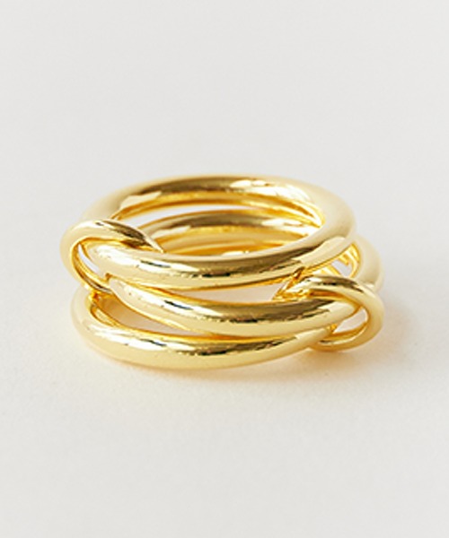 blatto(ブラット)の「blatto/ブラット 指輪 リング 3連 bla-ring-00567 メンズ 秋物 秋服 2026年秋冬(リング・メンズ・ゴールド・6)」の5枚目の写真