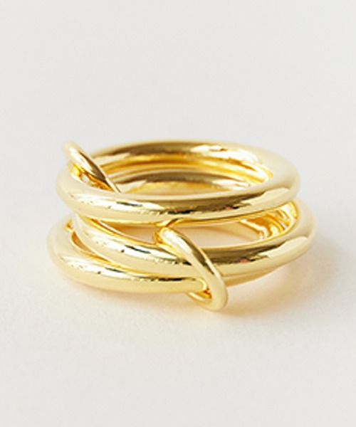 blatto(ブラット)の「blatto/ブラット 指輪 リング 3連 bla-ring-00567 メンズ 秋物 秋服 2026年秋冬(リング・メンズ・ゴールド・6)」の2枚目の写真