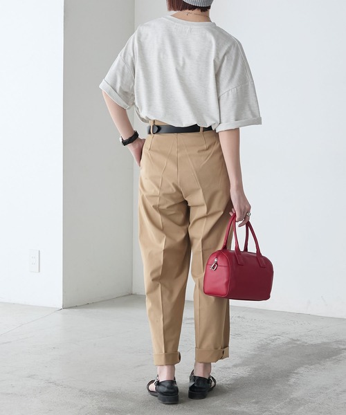 BONLECILL(ボンルシール)の「DOGプリントT(シュナウザー)(Tシャツ/カットソー・レディース・オートミール/ブルー/オフホワイト・FREE)」の17枚目の写真