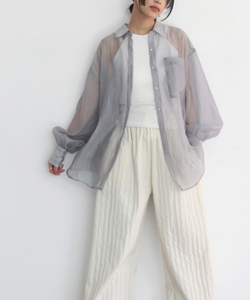 hellam（へラム）の「ホルターネックアメスリタンク（タンクトップ・レディース・ブラウン/ブラック/オフホワイト/杢グレー・FREE）」の13枚目の写真