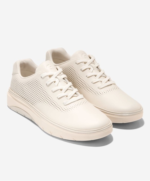 COLE HAAN(コールハーン)の「グランドプロ フェザーアーク レーザースニーカー mens(スニーカー・メンズ・ホワイト・8/10/9/8.5/9.5/10.5/7.5/7/11/11.5)」の2枚目の写真