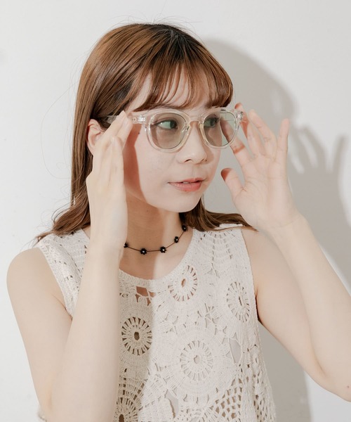 セール】クリアフレームサングラス（サングラス）｜SMELLY（スメリー