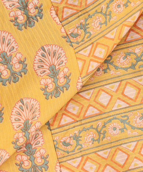 B.C STOCK（ベーセーストック）の「パネルプリントワンピース（ワンピース・レディース・ブルー/ブラウン/イエロー・FREE）」の19枚目の写真