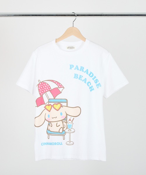 sanrio(サンリオ)の「【 sanrio / サンリオ 】TEEシャツ ETI(Tシャツ/カットソー・レディース・ブルー/パープル/ピンク・SMALL/LARGE/X-LARGE/MEDIUM)」の2枚目の写真