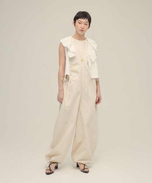eL(エル)の「【eL】scalloped Collar Shirt/254419(シャツ/ブラウス・レディース・オフホワイト/ブラック・FREE)」の12枚目の写真
