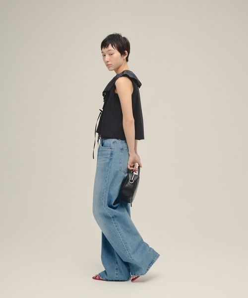 eL(エル)の「【eL】scalloped Collar Shirt/254419(シャツ/ブラウス・レディース・オフホワイト/ブラック・FREE)」の17枚目の写真