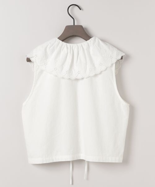eL(エル)の「【eL】scalloped Collar Shirt/254419(シャツ/ブラウス・レディース・オフホワイト/ブラック・FREE)」の21枚目の写真