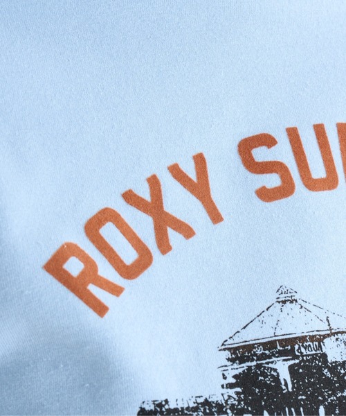 ROXY（ロキシー）の「【ZOZO限定アイテム】ROXY SURF CITY TEE/ロキシーショート丈半袖リンガーTシャツ（Tシャツ/カットソー・レディース・ブラウン/ホワイト/ブルー・MEDIUM/LARGE）」の7枚目の写真