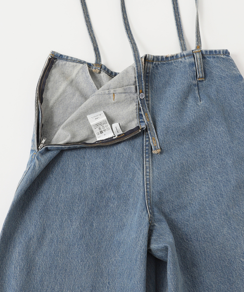 Spick and Span デニムサロペット サロペット ブルー Spick & Span - Spick and Span デニムサロペット サロペット