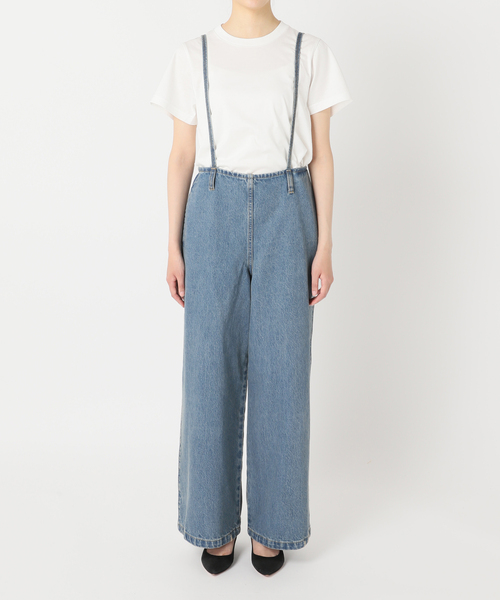 Spick & Span（スピックアンドスパン）の「《追加》デニムサロペット（サロペット/オーバーオール・レディース・ブルー・36/38）」の4枚目の写真