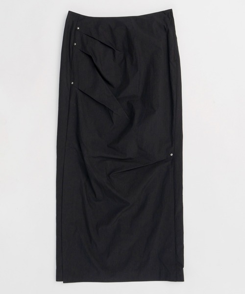 Side Slit Tuck Tight Skirt/サイドスリットタックタイト