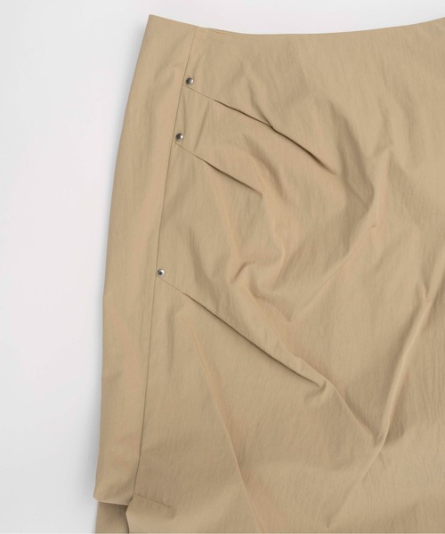 セール】Side Slit Tuck Tight Skirt/サイドスリットタックタイト