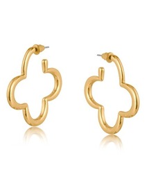 【金属アレルギー対応】フラワーシェイプピアス カルメン CARMEN FLORAL SHAPE METAL