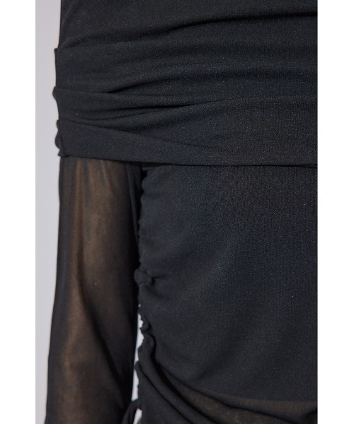 rienda（リエンダ）の「オフショルレディーシアートップス 春服（Tシャツ/カットソー・レディース・ブラック・FREE）」の16枚目の写真