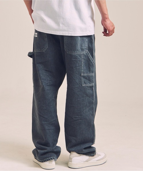 Lee(リー)の「LEE-DOUBLEKNEE WIDE PAINTER(デニムパンツ・メンズ・ブラック/インディゴブルー・M/L)」の11枚目の写真