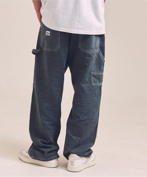 Lee(リー)の「LEE-DOUBLEKNEE WIDE PAINTER(デニムパンツ・メンズ・ブラック/インディゴブルー・M/L)」の12枚目の写真