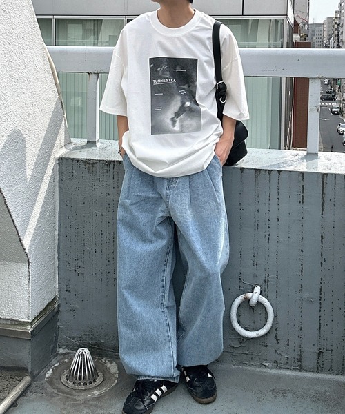 CREARE -LINO-（クレアーレリノ）の「＜ユニセックス商品＞アソートプリントTシャツ（Tシャツ/カットソー・メンズ・グリーン/ブラック/ホワイト/チャコールグレー/ブラック系その他/ホワイト系その他・MEDIUM/LARGE）」の17枚目の写真