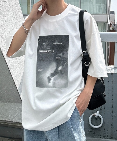 CREARE -LINO-（クレアーレリノ）の「＜ユニセックス商品＞アソートプリントTシャツ（Tシャツ/カットソー・メンズ・グリーン/ブラック/ホワイト/チャコールグレー/ブラック系その他/ホワイト系その他・MEDIUM/LARGE）」の16枚目の写真