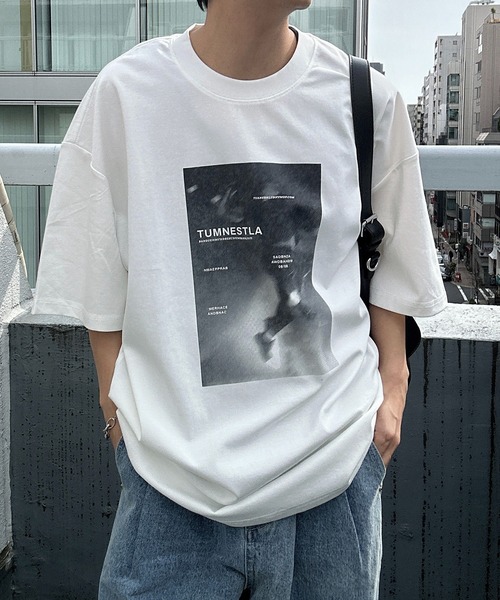 CREARE -LINO-（クレアーレリノ）の「＜ユニセックス商品＞アソートプリントTシャツ（Tシャツ/カットソー・メンズ・グリーン/ブラック/ホワイト/チャコールグレー/ブラック系その他/ホワイト系その他・MEDIUM/LARGE）」の18枚目の写真