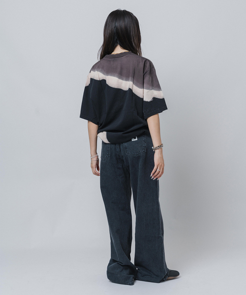 JOINT WORKS（ジョイントワークス）の「【NOMARHYTHM TEXTILE】Hand Dye Twist Tee - Print（Tシャツ/カットソー・レディース・ブラック/ネイビー・3）」の10枚目の写真