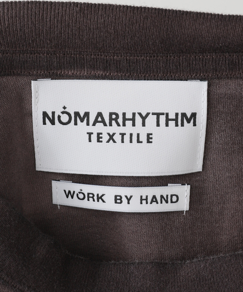 JOINT WORKS（ジョイントワークス）の「【NOMARHYTHM TEXTILE】Hand Dye Twist Tee - Print（Tシャツ/カットソー・レディース・ブラック/ネイビー・3）」の19枚目の写真