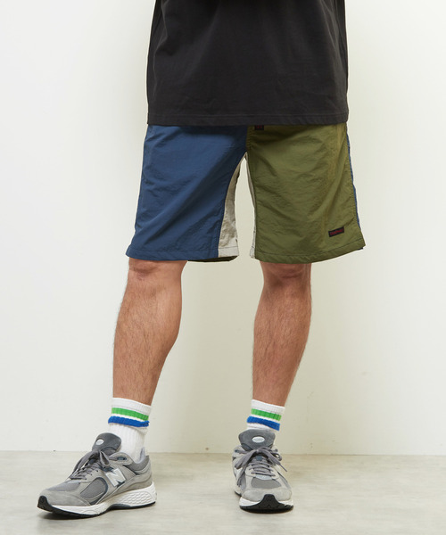 MEN'S MELROSE(メンズメルローズ)の「【Gramicci/グラミチ】ナイロンパッカブルGショーツ | G4SM-P146(その他パンツ・メンズ・イエロー/ネイビー/ブルー/ブラック/オリーブ・5/3/4)」の3枚目の写真