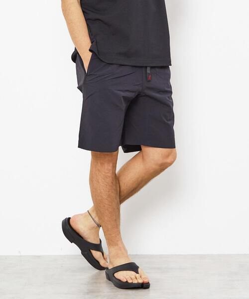 MEN'S MELROSE(メンズメルローズ)の「【Gramicci/グラミチ】ナイロンパッカブルGショーツ | G4SM-P146(その他パンツ・メンズ・イエロー/ネイビー/ブルー/ブラック/オリーブ・5/3/4)」の2枚目の写真