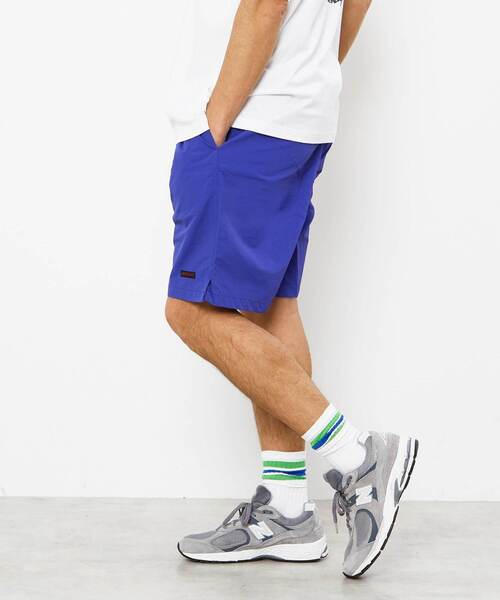 MEN'S MELROSE(メンズメルローズ)の「【Gramicci/グラミチ】ナイロンパッカブルGショーツ | G4SM-P146(その他パンツ・メンズ・イエロー/ネイビー/ブルー/ブラック/オリーブ・5/3/4)」の7枚目の写真
