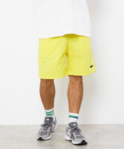 MEN'S MELROSE(メンズメルローズ)の「【Gramicci/グラミチ】ナイロンパッカブルGショーツ | G4SM-P146(その他パンツ・メンズ・イエロー/ネイビー/ブルー/ブラック/オリーブ・5/3/4)」の19枚目の写真