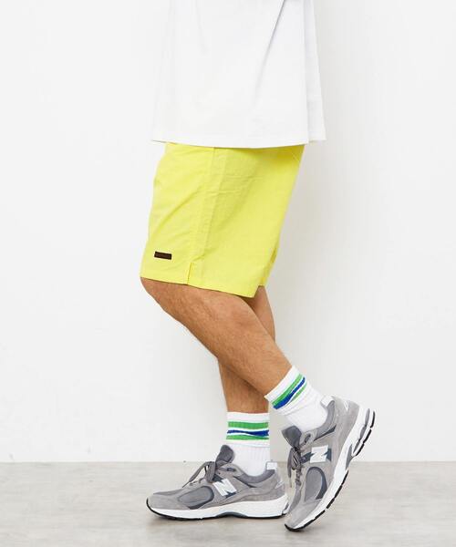 MEN'S MELROSE(メンズメルローズ)の「【Gramicci/グラミチ】ナイロンパッカブルGショーツ | G4SM-P146(その他パンツ・メンズ・イエロー/ネイビー/ブルー/ブラック/オリーブ・5/3/4)」の20枚目の写真