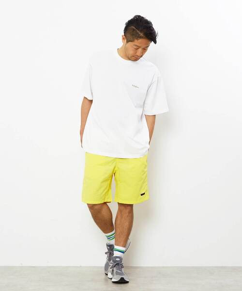 MEN'S MELROSE(メンズメルローズ)の「【Gramicci/グラミチ】ナイロンパッカブルGショーツ | G4SM-P146(その他パンツ・メンズ・イエロー/ネイビー/ブルー/ブラック/オリーブ・5/3/4)」の21枚目の写真
