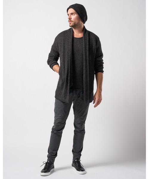 wjk（ダヴルジェイケイ）の「back pile light easy cardigan（カーディガン/ボレロ・メンズ・ネイビー/ブラック・SMALL/MEDIUM/LARGE/X-LARGE）」の11枚目の写真