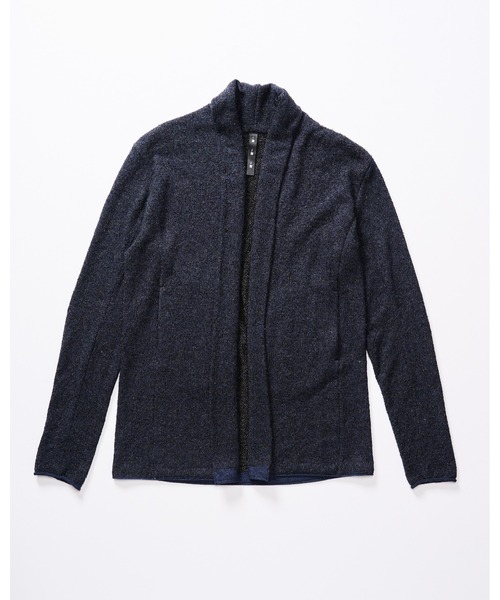 wjk（ダヴルジェイケイ）の「back pile light easy cardigan（カーディガン/ボレロ・メンズ・ネイビー/ブラック・SMALL/MEDIUM/LARGE/X-LARGE）」の16枚目の写真