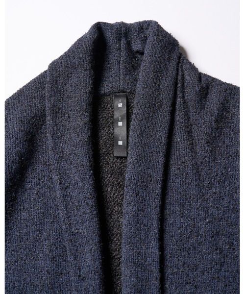 wjk（ダヴルジェイケイ）の「back pile light easy cardigan（カーディガン/ボレロ・メンズ・ネイビー/ブラック・SMALL/MEDIUM/LARGE/X-LARGE）」の18枚目の写真