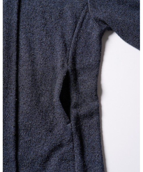 wjk（ダヴルジェイケイ）の「back pile light easy cardigan（カーディガン/ボレロ・メンズ・ネイビー/ブラック・SMALL/MEDIUM/LARGE/X-LARGE）」の20枚目の写真