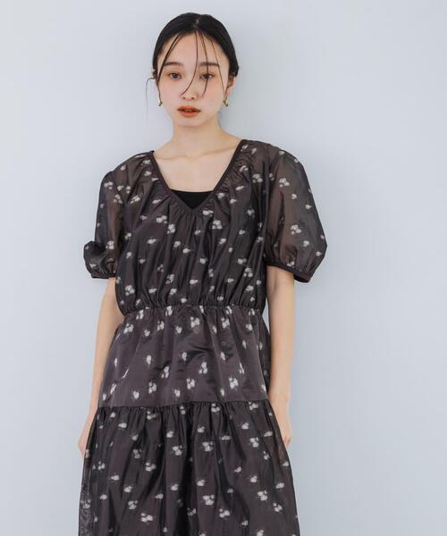 KBF（ケイビーエフ）の「シアージャガードワンピース（ワンピース・レディース・ブラック/ブラウン・ONE）」の3枚目の写真