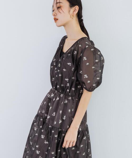 KBF（ケイビーエフ）の「シアージャガードワンピース（ワンピース・レディース・ブラック/ブラウン・ONE）」の4枚目の写真