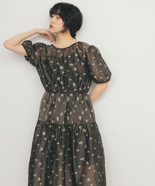 KBF（ケイビーエフ）の「シアージャガードワンピース（ワンピース・レディース・ブラック/ブラウン・ONE）」の7枚目の写真