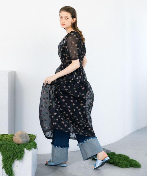 KBF（ケイビーエフ）の「シアージャガードワンピース（ワンピース・レディース・ブラック/ブラウン・ONE）」の12枚目の写真