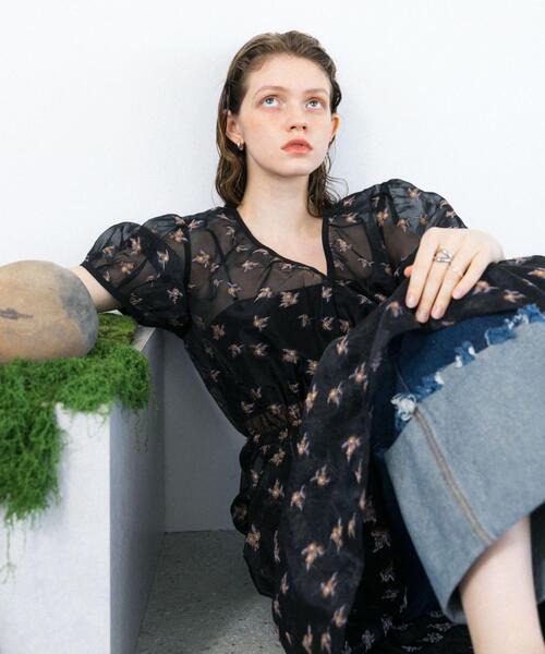 KBF（ケイビーエフ）の「シアージャガードワンピース（ワンピース・レディース・ブラック/ブラウン・ONE）」の13枚目の写真