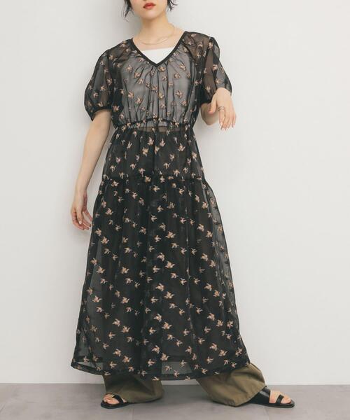 KBF（ケイビーエフ）の「シアージャガードワンピース（ワンピース・レディース・ブラック/ブラウン・ONE）」の15枚目の写真