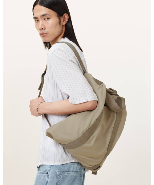 ALLSAINTS リュックサック　オリーブグリーン オリーブグリーン リュック・バックパック - メルカリ