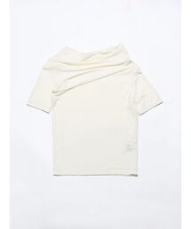 VEQUM | 【VEQUM】ASYNMMETRY DRAPE TOPS(Tシャツ/カットソー)