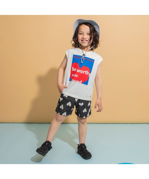 BREEZE(ブリーズ)の「【UVカット/撥水加工】水陸両用 総柄アクティブパンツ_ジュニア対応(その他パンツ・キッズ・オレンジ/ネイビー/ラベンダー/キナリ/イエロー/チャコール/ターコイズブルー/ブラック・80/130/100/120/140/150/90/110/160)」の11枚目の写真