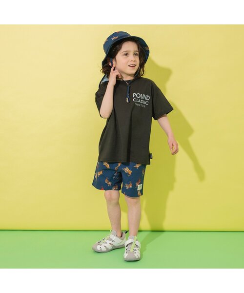 BREEZE(ブリーズ)の「【UVカット/撥水加工】水陸両用 総柄アクティブパンツ_ジュニア対応(その他パンツ・キッズ・オレンジ/ネイビー/ラベンダー/キナリ/イエロー/チャコール/ターコイズブルー/ブラック・80/130/100/120/140/150/90/110/160)」の16枚目の写真