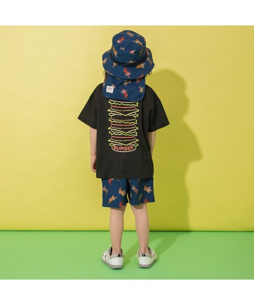 BREEZE(ブリーズ)の「【UVカット/撥水加工】水陸両用 総柄アクティブパンツ_ジュニア対応(その他パンツ・キッズ・オレンジ/ネイビー/ラベンダー/キナリ/イエロー/チャコール/ターコイズブルー/ブラック・80/130/100/120/140/150/90/110/160)」の17枚目の写真