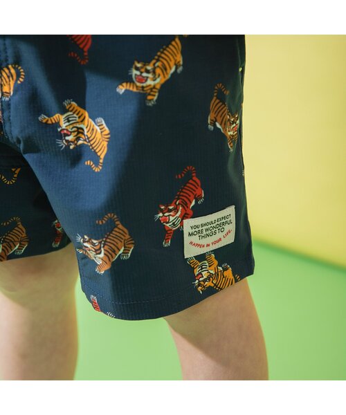 BREEZE(ブリーズ)の「【UVカット/撥水加工】水陸両用 総柄アクティブパンツ_ジュニア対応(その他パンツ・キッズ・オレンジ/ネイビー/ラベンダー/キナリ/イエロー/チャコール/ターコイズブルー/ブラック・80/130/100/120/140/150/90/110/160)」の18枚目の写真