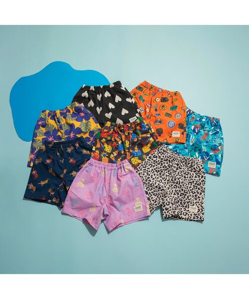 BREEZE(ブリーズ)の「【UVカット/撥水加工】水陸両用 総柄アクティブパンツ_ジュニア対応(その他パンツ・キッズ・オレンジ/ネイビー/ラベンダー/キナリ/イエロー/チャコール/ターコイズブルー/ブラック・80/130/100/120/140/150/90/110/160)」の19枚目の写真