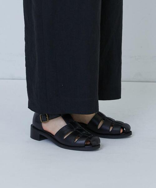 LOISIR(ロワズィール)の「【MTサイズ有り】リネンワッシャーオールインワン(つなぎ/オールインワン・レディース・ブラック・M/MT)」の14枚目の写真